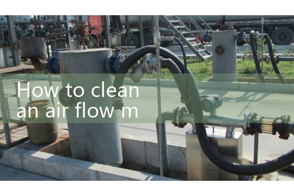 How to clean an air flow meter
